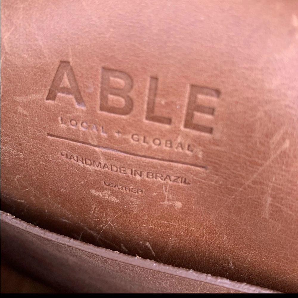Able Chestnut Leather Accessory - image 3